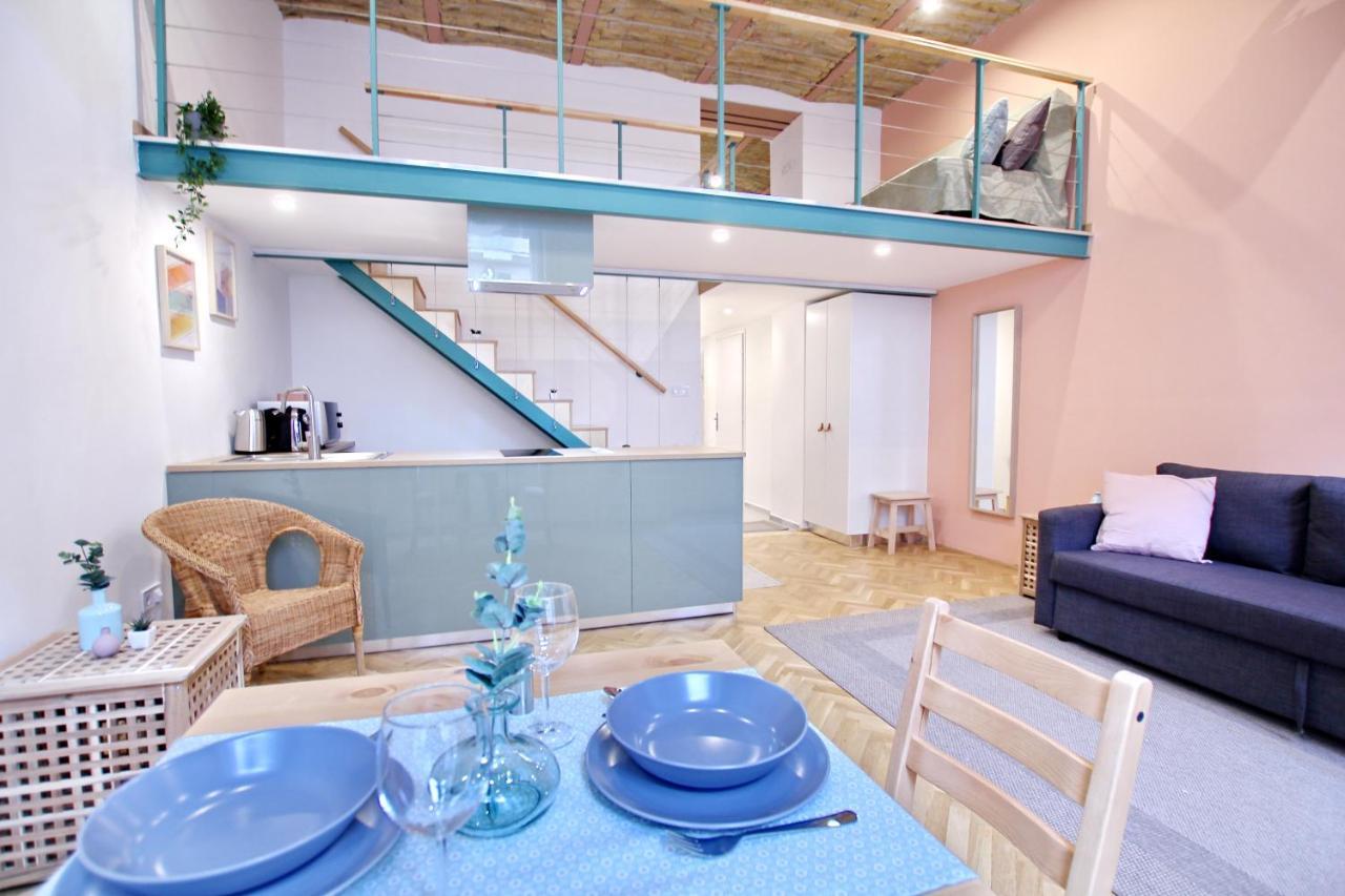 Awesome Budapest Downtown Studio W Balcony & Free Private Parking Exterior photo
